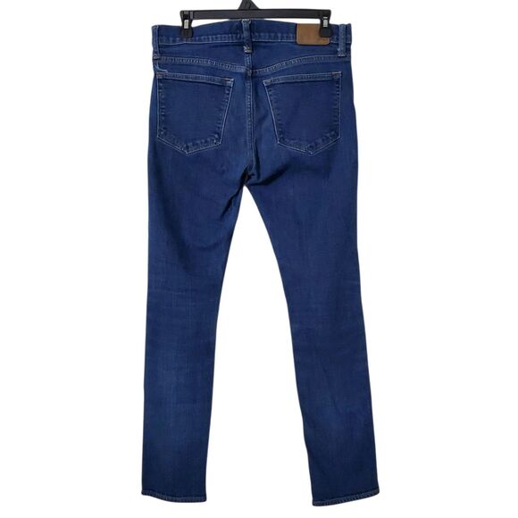 J Crew Kurabo Denim 250 Skinny Jeans 32x32 Selvedge Japanese Blue Mens - Picture 3 of 8